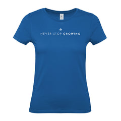 Never Stop Growing - Women's Gym T-Shirt