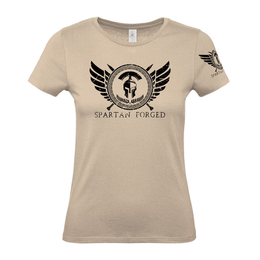 Spartan Forged Chest - Women's Gym T-Shirt