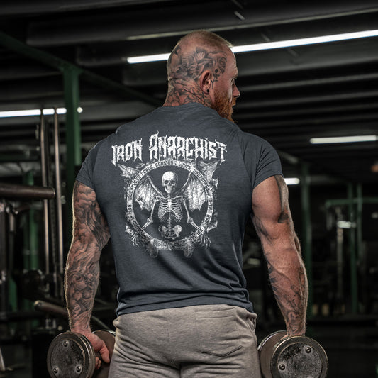 Iron Anarchist Skeletor - Gym T-Shirt