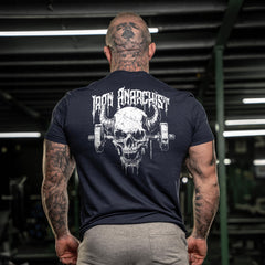 Iron Anarchist Devil's Skull - Gym T-Shirt