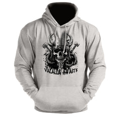 Sons Of Odin Valhalla Awaits - Gym Hoodie