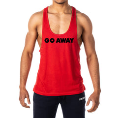 Go Away Mens Stringer Tank Top