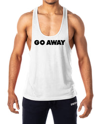 Go Away Mens Stringer Tank Top