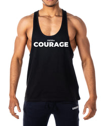 Courage Mens Stringer Tank Top