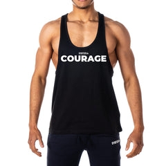 Courage Mens Stringer Tank Top