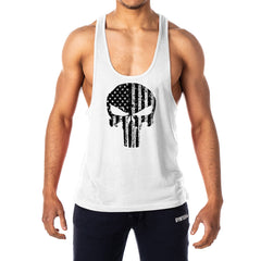 Skull USA Men's Stringer Tank Top