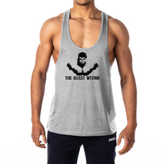 The Beast Within Mens Stringer Tank Top