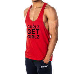 Curlz Get Girlz Mens Stringer Tank Top