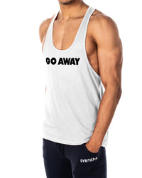 Go Away Mens Stringer Tank Top