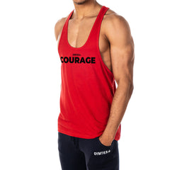 Courage Mens Stringer Tank Top