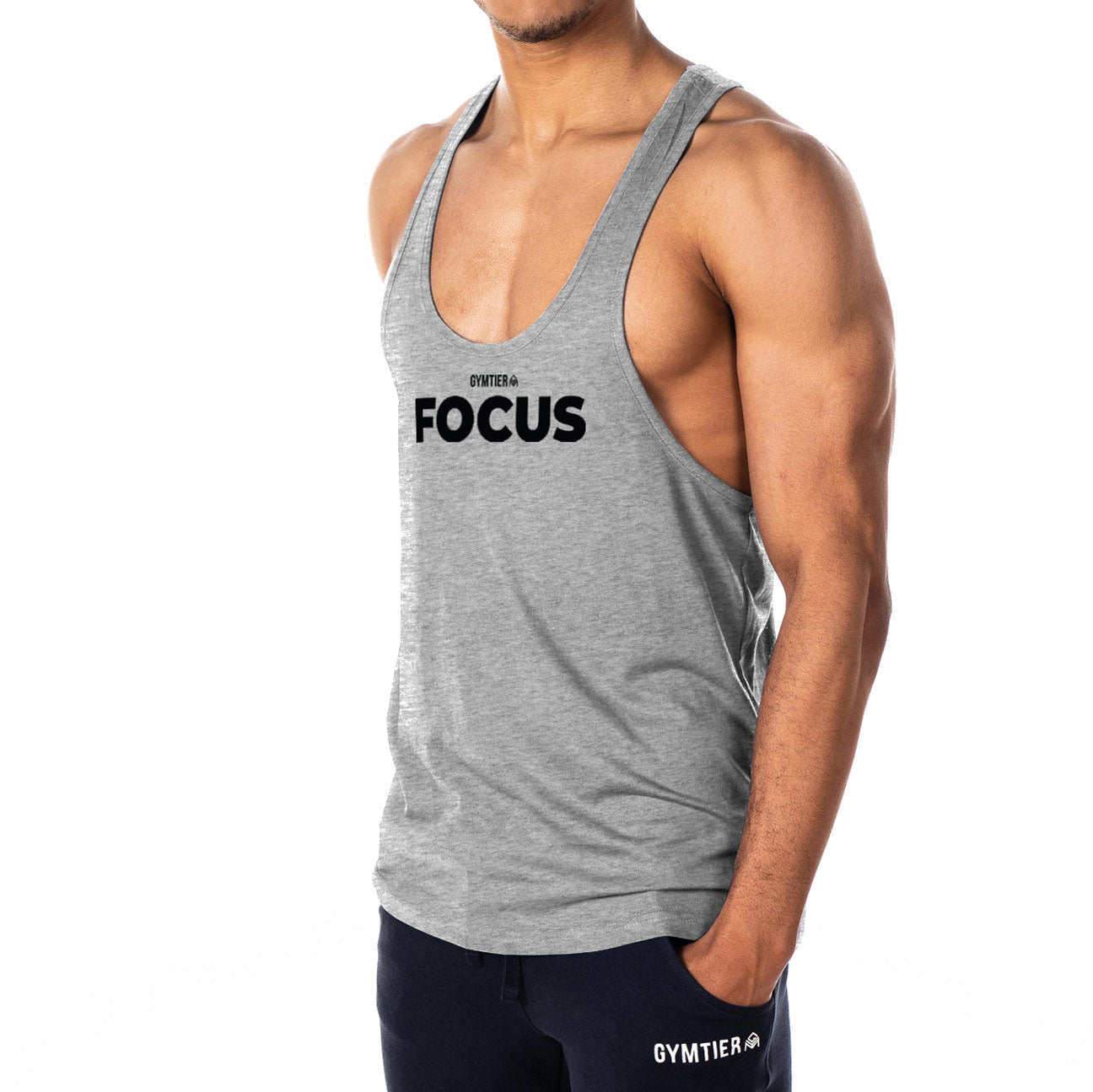 Focus Mens Stringer Tank Top – Gymtier