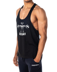 Shut Up And Squat Mens Stringer Tank Top