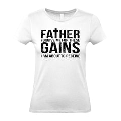 Father Forgive Me - Women's Gym T-Shirt