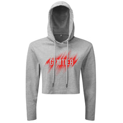 GYMTIER Pixel Streak - Cropped Hoodie