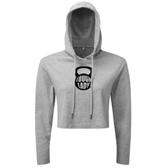 Tough Lady - Cropped Hoodie