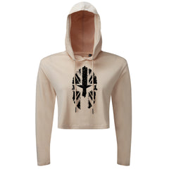 Spartan UK - Cropped Hoodie