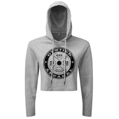 GYMTIER Barbell - Cropped Hoodie