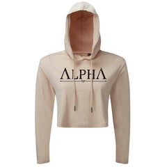 ALPHA - Spartan Forged - Cropped Hoodie