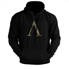 Spartan Symbol Woodland Camo - Spartan Forged - Gym Hoodie