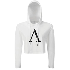 Spartan Symbol - Spartan Forged - Cropped Hoodie