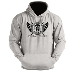 Spartan Forged Chest Emblem - Spartan Forged - Gym Hoodie