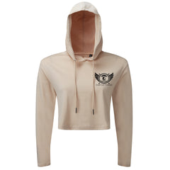 Spartan Forged Logo - Spartan Forged - Cropped Hoodie