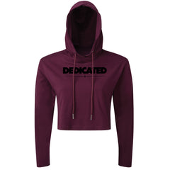 Dedicated - Cropped Hoodie