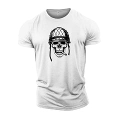 Skull Cigar - Gym T-Shirt