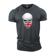 Skull UK Bandana - Gym T-Shirt