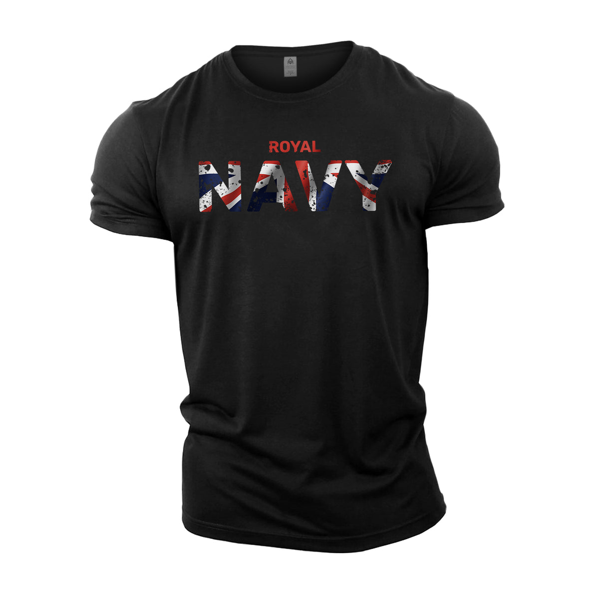 Royal Navy UK Flag - Gym T-Shirt