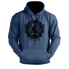 Sons Of Odin Helmet - Gym Hoodie