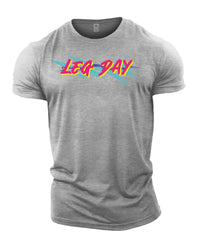 Retro Leg Day - Gym T-Shirt