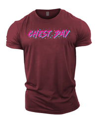 Retro Chest Day - Gym T-Shirt
