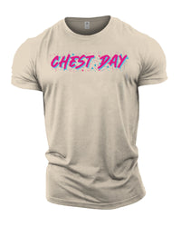 Retro Chest Day - Gym T-Shirt