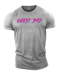 Retro Chest Day - Gym T-Shirt