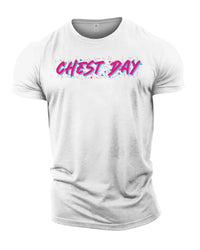 Retro Chest Day - Gym T-Shirt