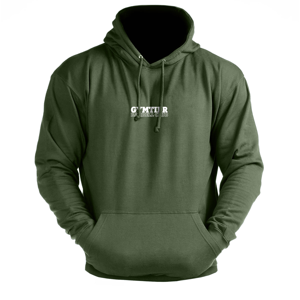 Gymtier Barbell Club - Never Stop Training - Men's Gym Hoodie