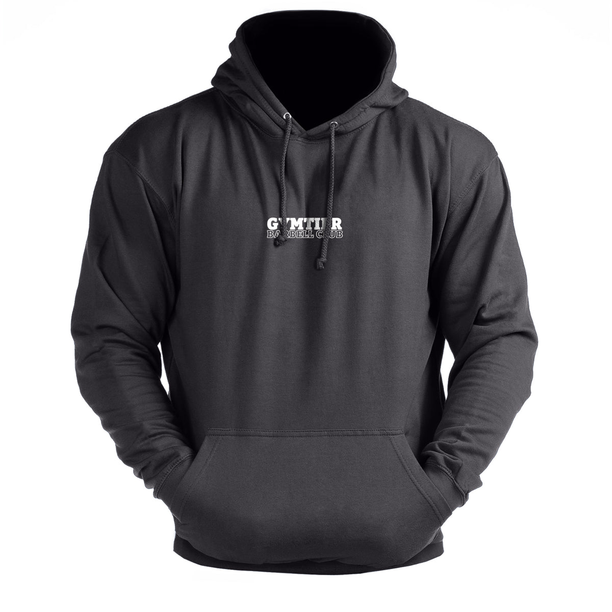 Gymtier Barbell Club - Never Stop Training - Men's Gym Hoodie
