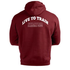 Gymtier Barbell Club - Live To Train - Gym Hoodie