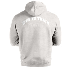 Gymtier Barbell Club - Live To Train - Gym Hoodie