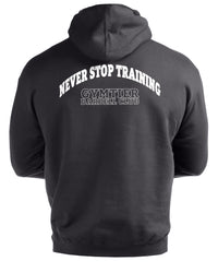 Gymtier Barbell Club - Never Stop Training - Men's Gym Hoodie