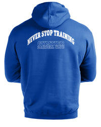 Gymtier Barbell Club - Never Stop Training - Men's Gym Hoodie