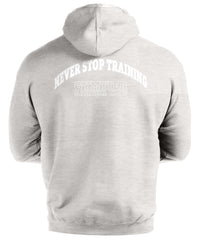 Gymtier Barbell Club - Never Stop Training - Men's Gym Hoodie