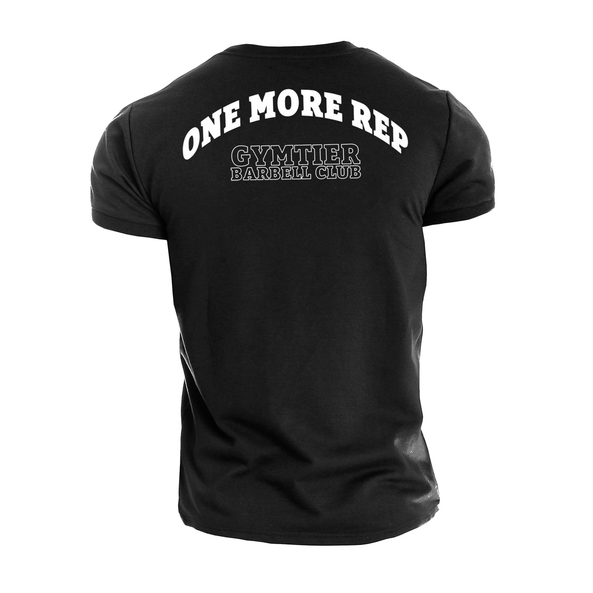 Gymtier Barbell Club - One More Rep - Gym T-Shirt