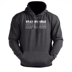 Gymtier Barbell Club - Stay Humble - Gym Hoodie