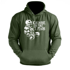 Nightmare Before Liftmas - Halloween Gym Hoodie