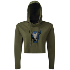 Devil Skull SCT - Cropped Hoodie